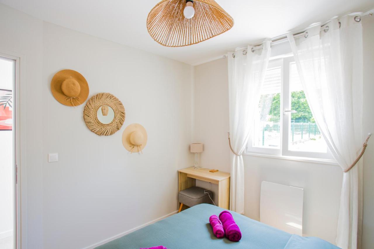 ואלנסיין Ideal Pro & Couple - 2 Logements Theme Boho Chic Rdc & Dandy 1Er Etage - Quartier Calme - Jardin - Wifi Hd - Smart Tv - Parking Gratuit - Proche Centre & Transports - Ask Home מראה חיצוני תמונה