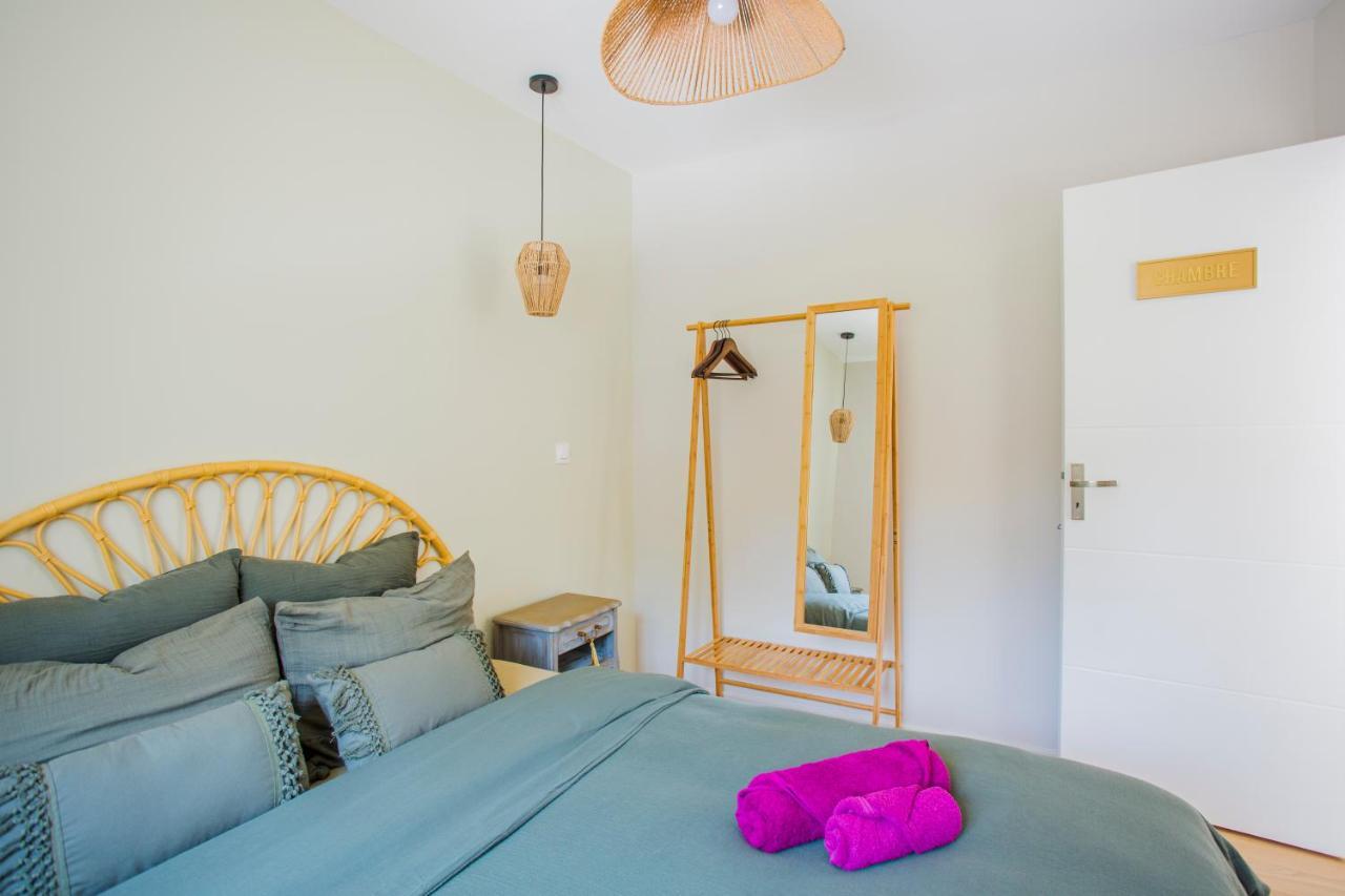 ואלנסיין Ideal Pro & Couple - 2 Logements Theme Boho Chic Rdc & Dandy 1Er Etage - Quartier Calme - Jardin - Wifi Hd - Smart Tv - Parking Gratuit - Proche Centre & Transports - Ask Home מראה חיצוני תמונה
